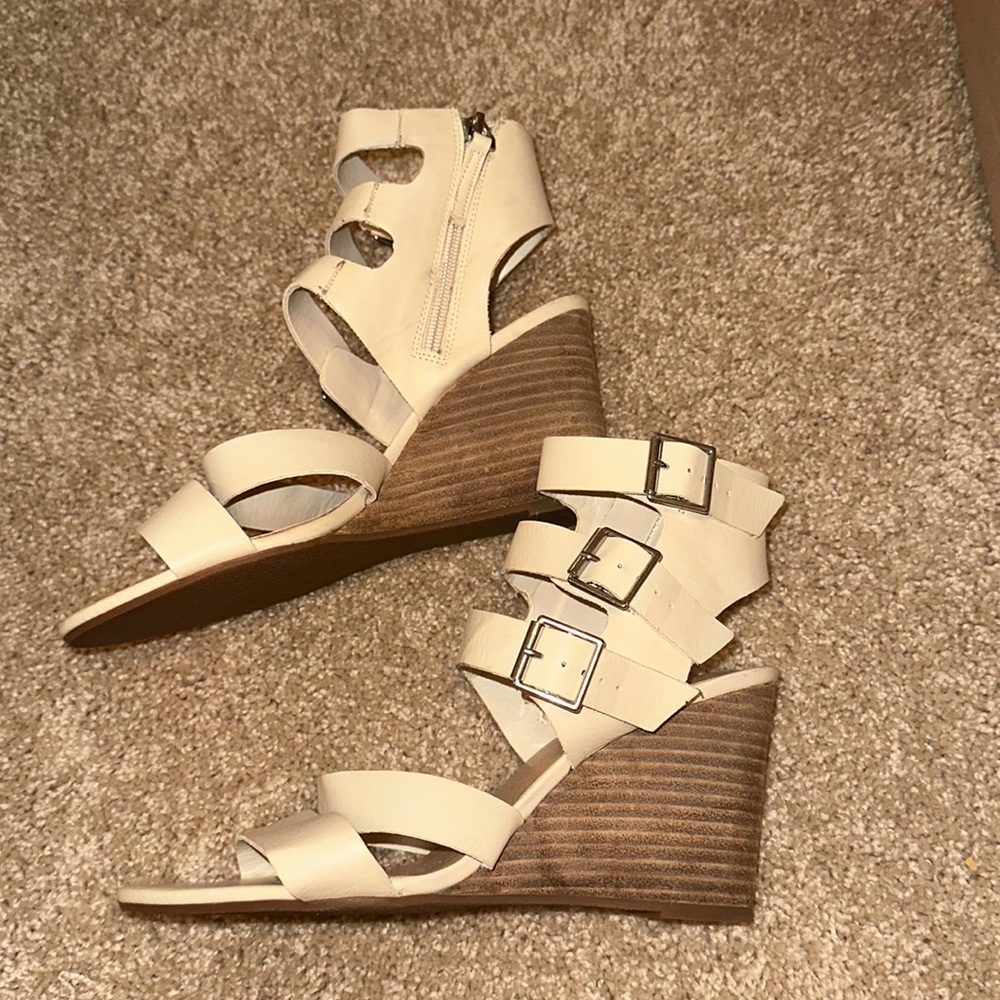 Strappy Wedges